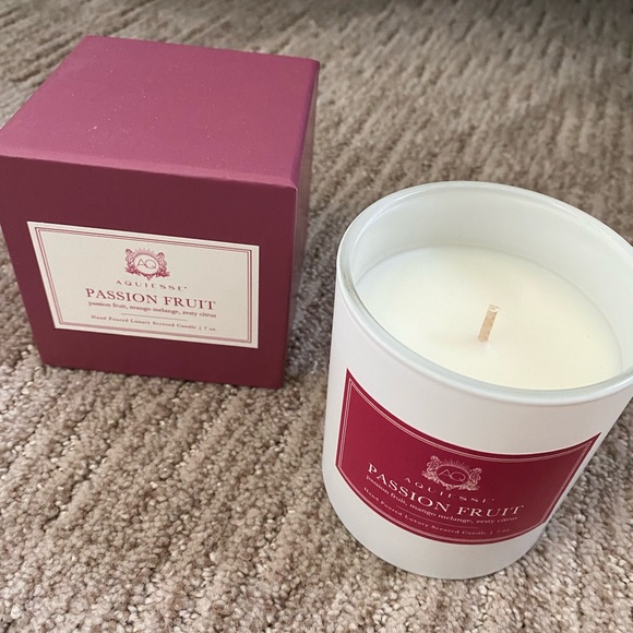 Aquiesse Passion Fruit Luxury Scented Candle 7oz Brand New in Box - Picture 2 of 2